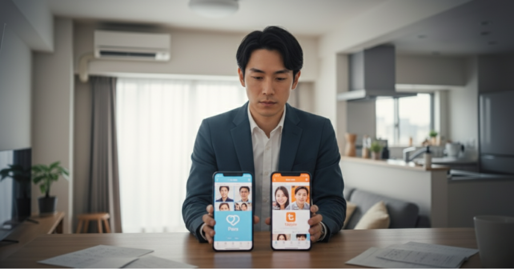 ペアーズとタップルどっちがいいか比較