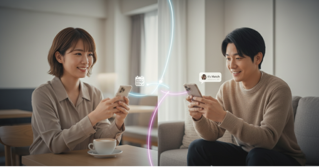 デート意向で誘われたらどう返信する?