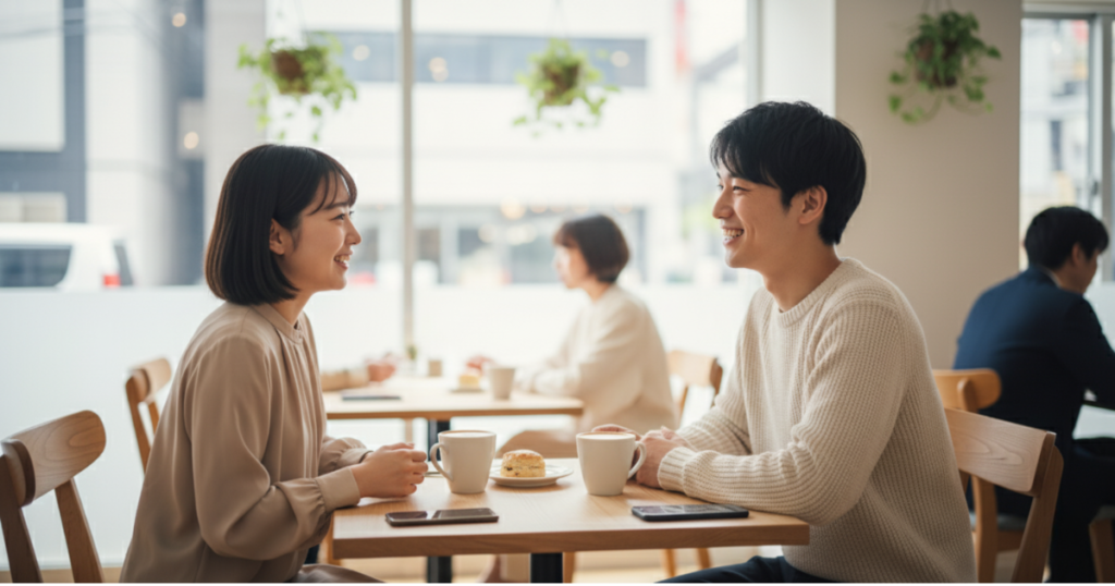 初デート成功のための会話術と場所選び