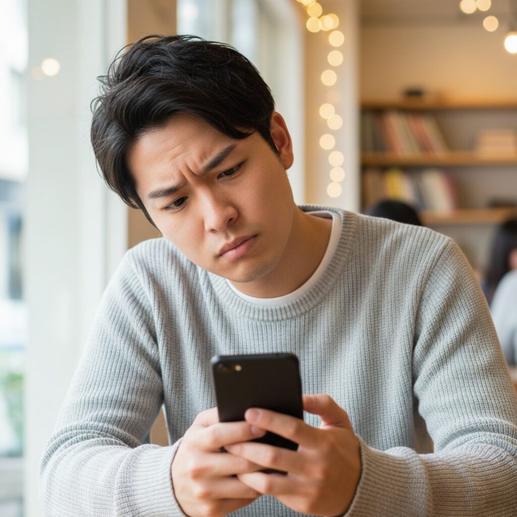 筆者作成イメージ：職場や知り合い見つけた時の対処法