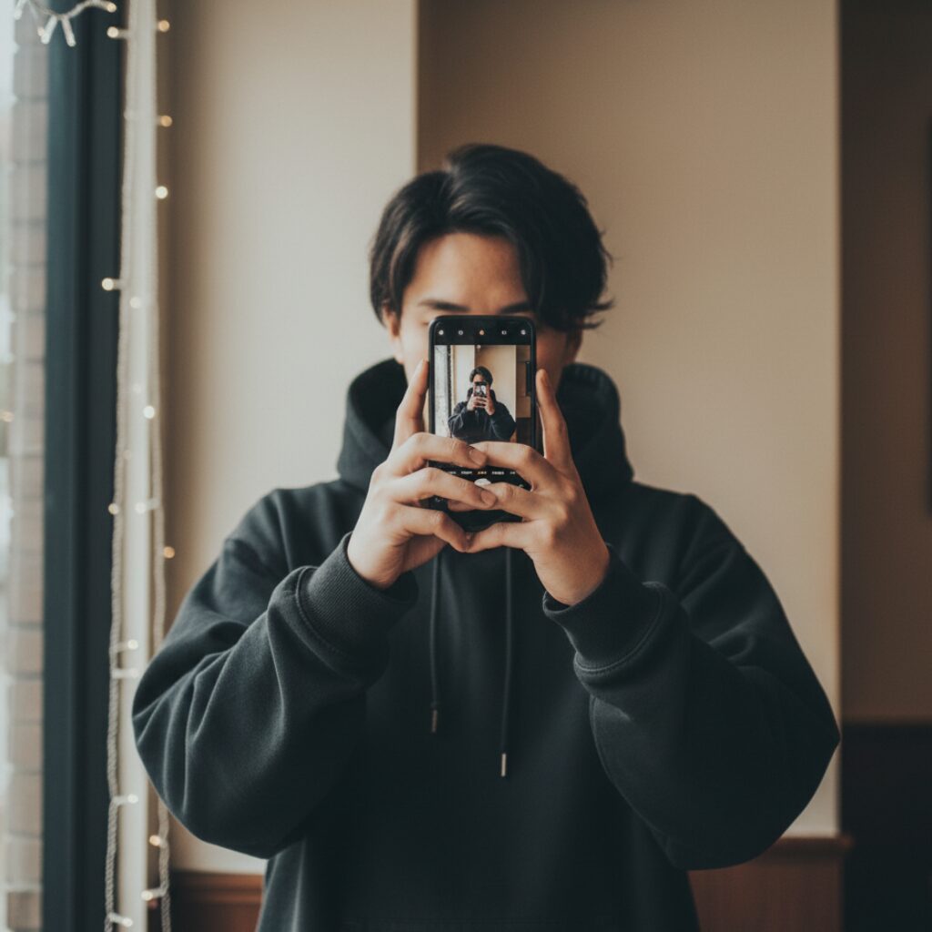 筆者作成イメージ：身バレしない写真の選び方