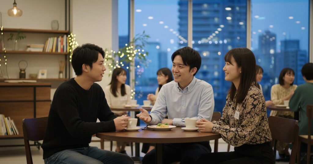 筆者作成イメージ：自分に合った出会いの場を見つける方法