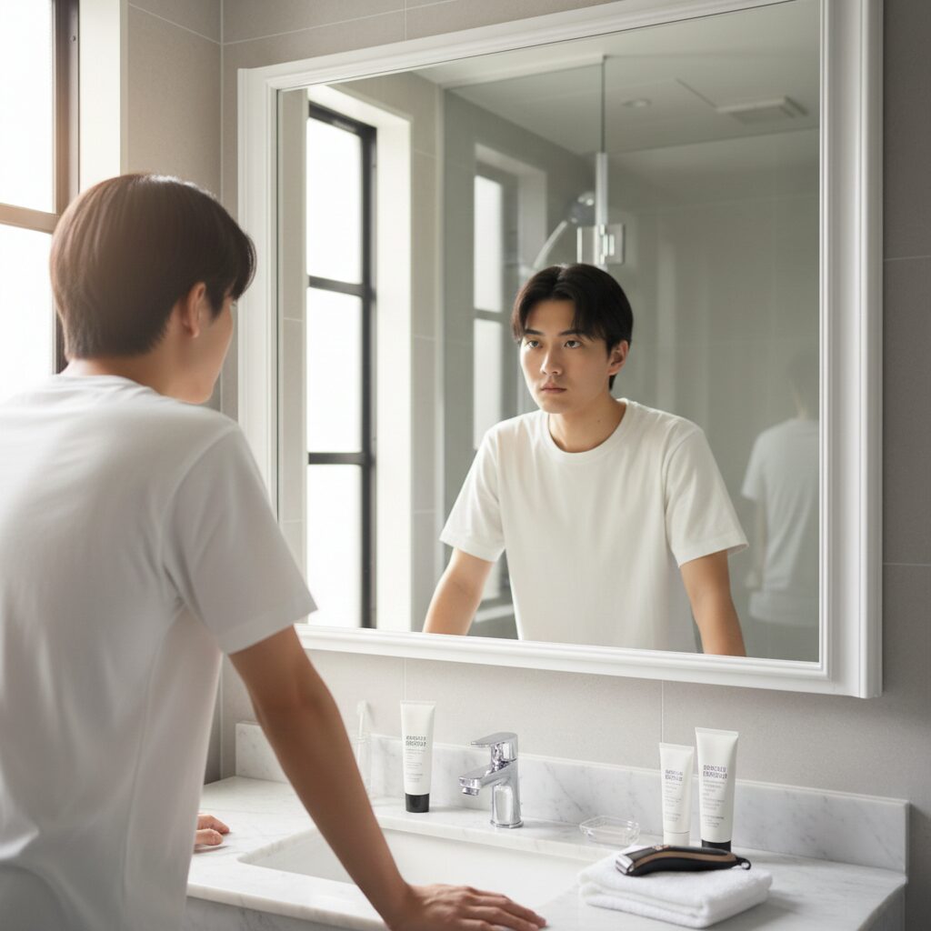 筆者作成イメージ:大学生が直面する清潔感の定義と壁