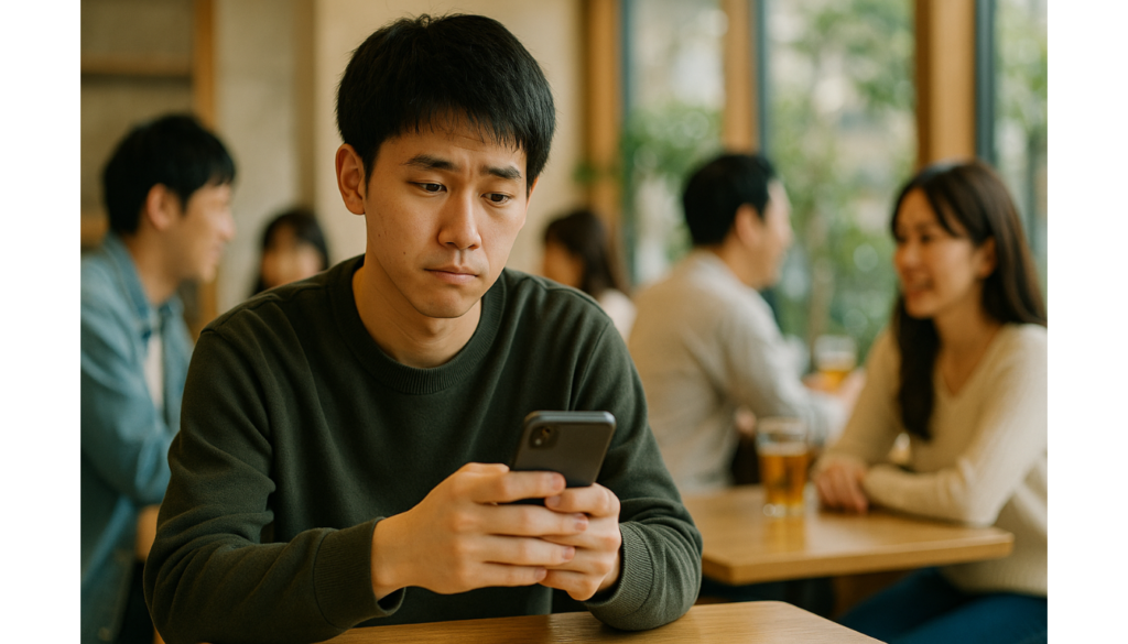 「マッチングアプリはモテない人がやる」というイメージ