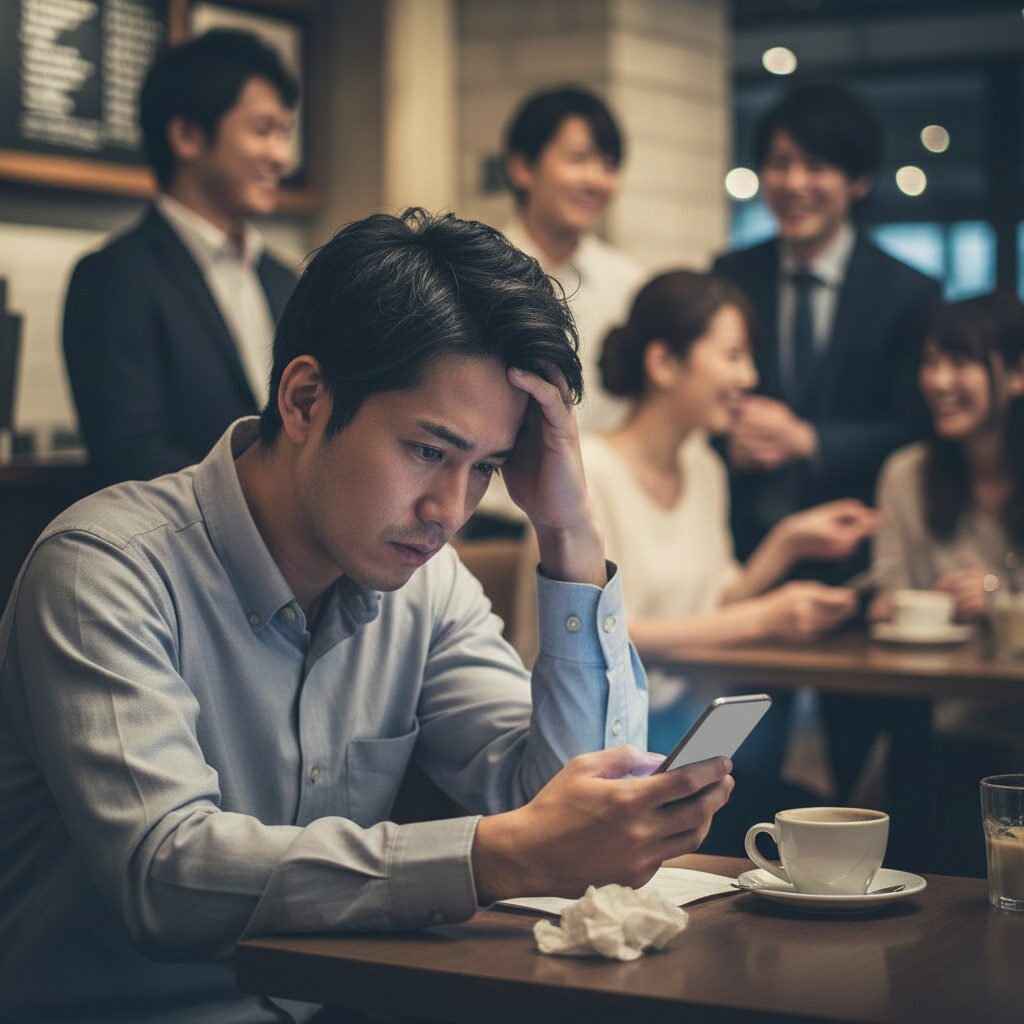 筆者作成イメージ：婚活がうまくいかない男の典型パターン