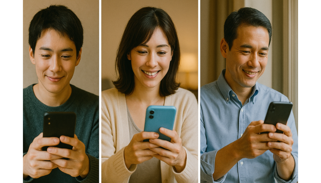 【年代別】20代・30代・40代におすすめマッチングアプリ