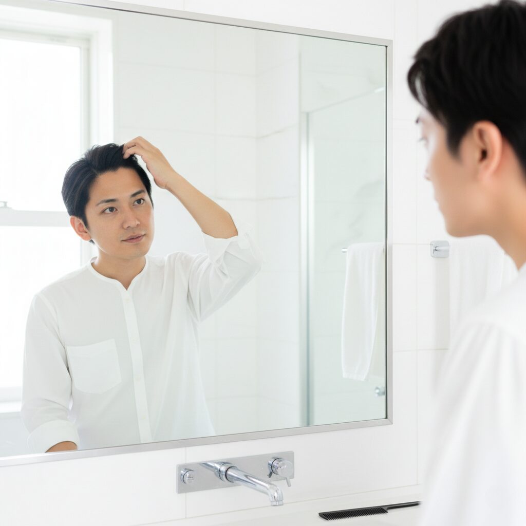 筆者作成イメージ:気持ち悪いと思われる原因は清潔感の欠如にある