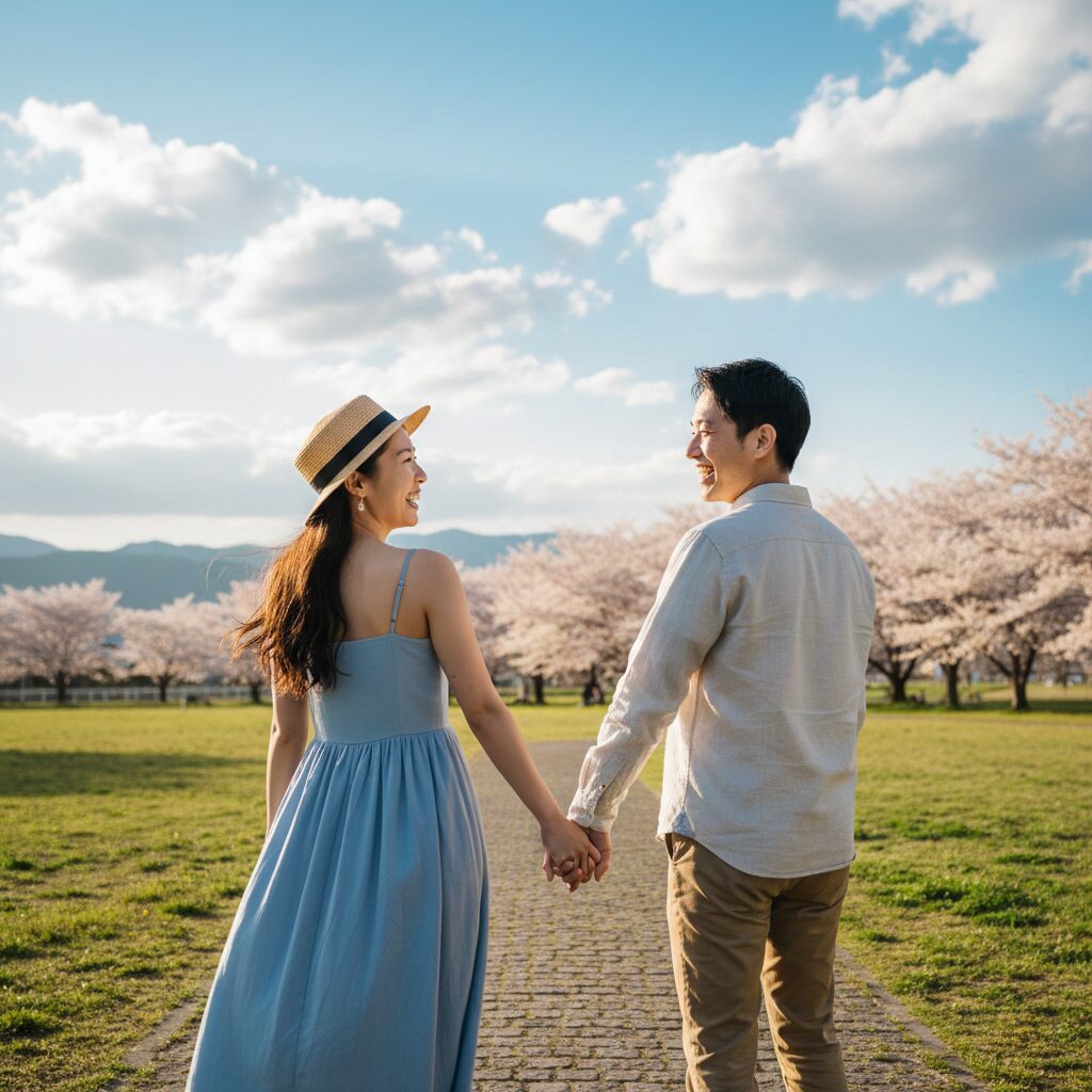 筆者作成イメージ:恋愛経験ない男はやばい状態を脱して幸せを掴める