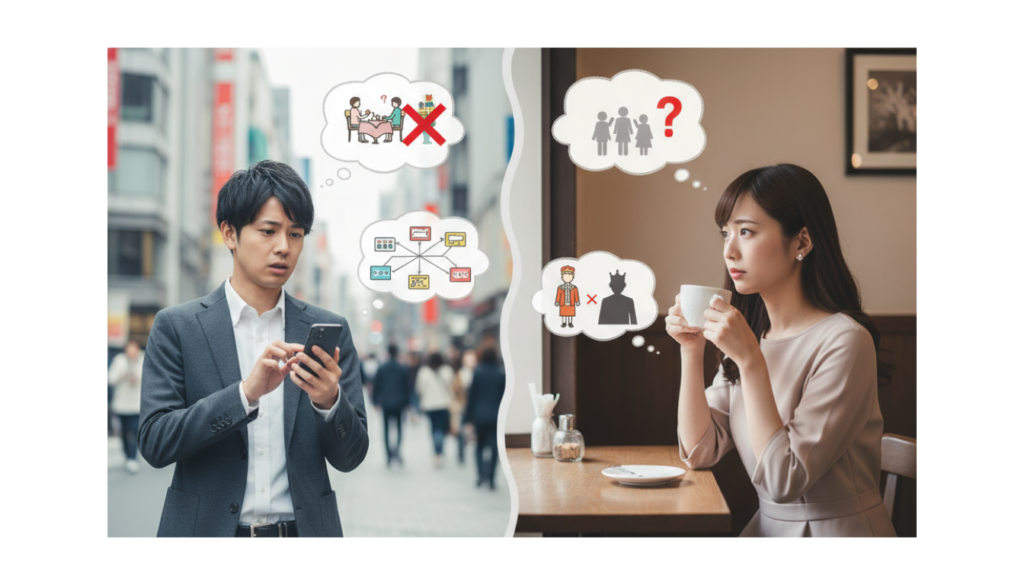 男女で異なる恋愛経験なしの悩み