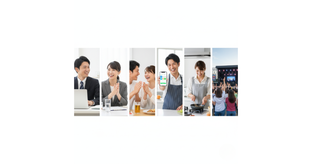社会人はみんなどこで出会っていますか？