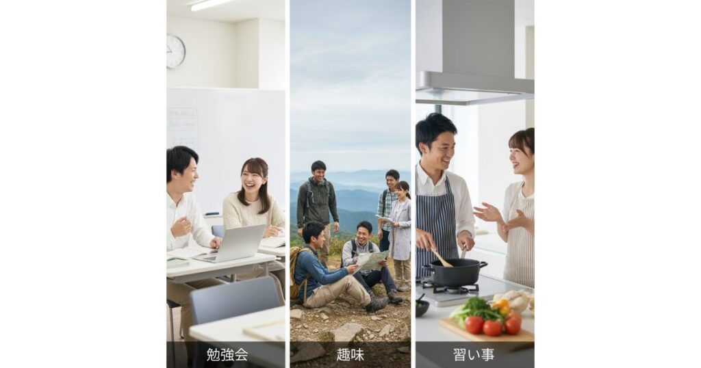 社会人が自然に出会える場所は本当にある？
