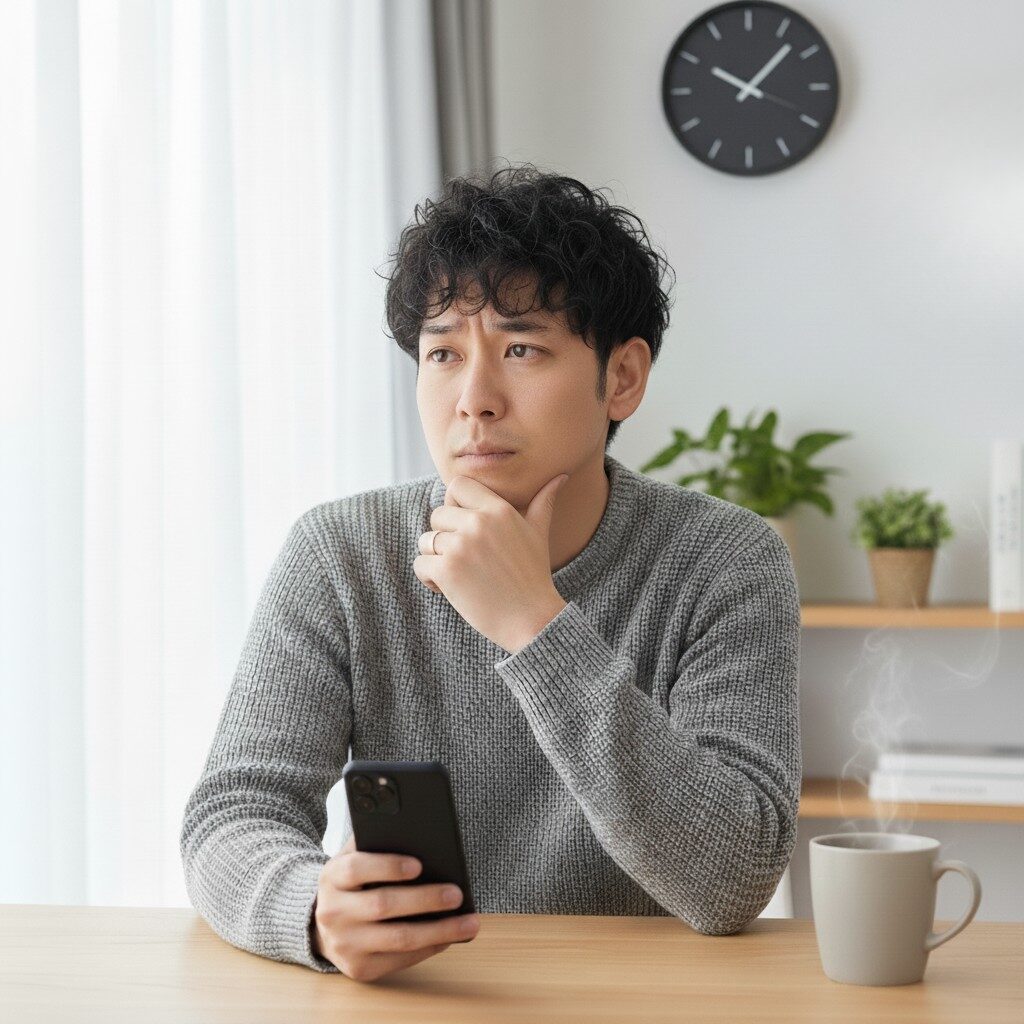 筆者作成イメージ:相手に合わせるべきメッセージ頻度