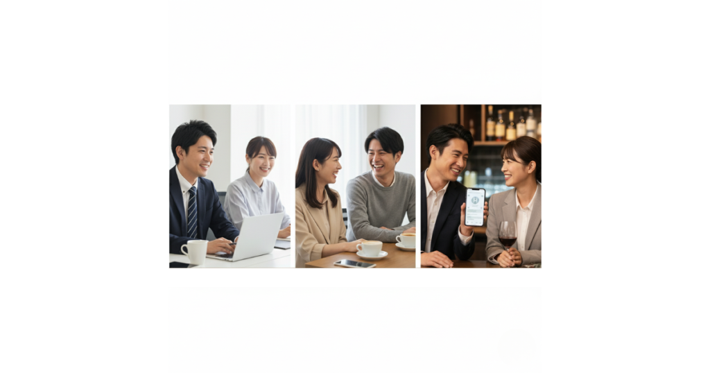 恋人がいる社会人はどこで出会いましたか？