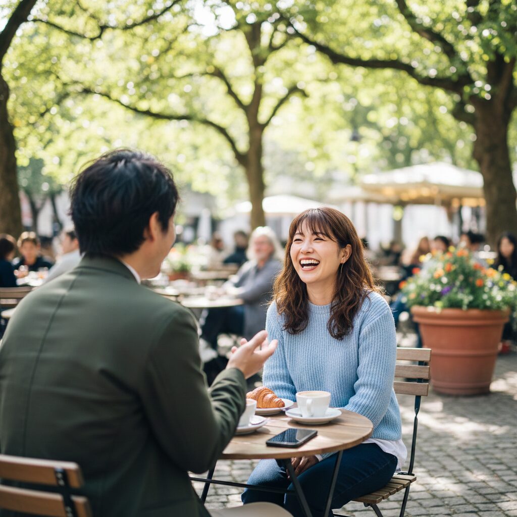 筆者作成イメージ：マッチングアプリでありがちな他者への乗り換え