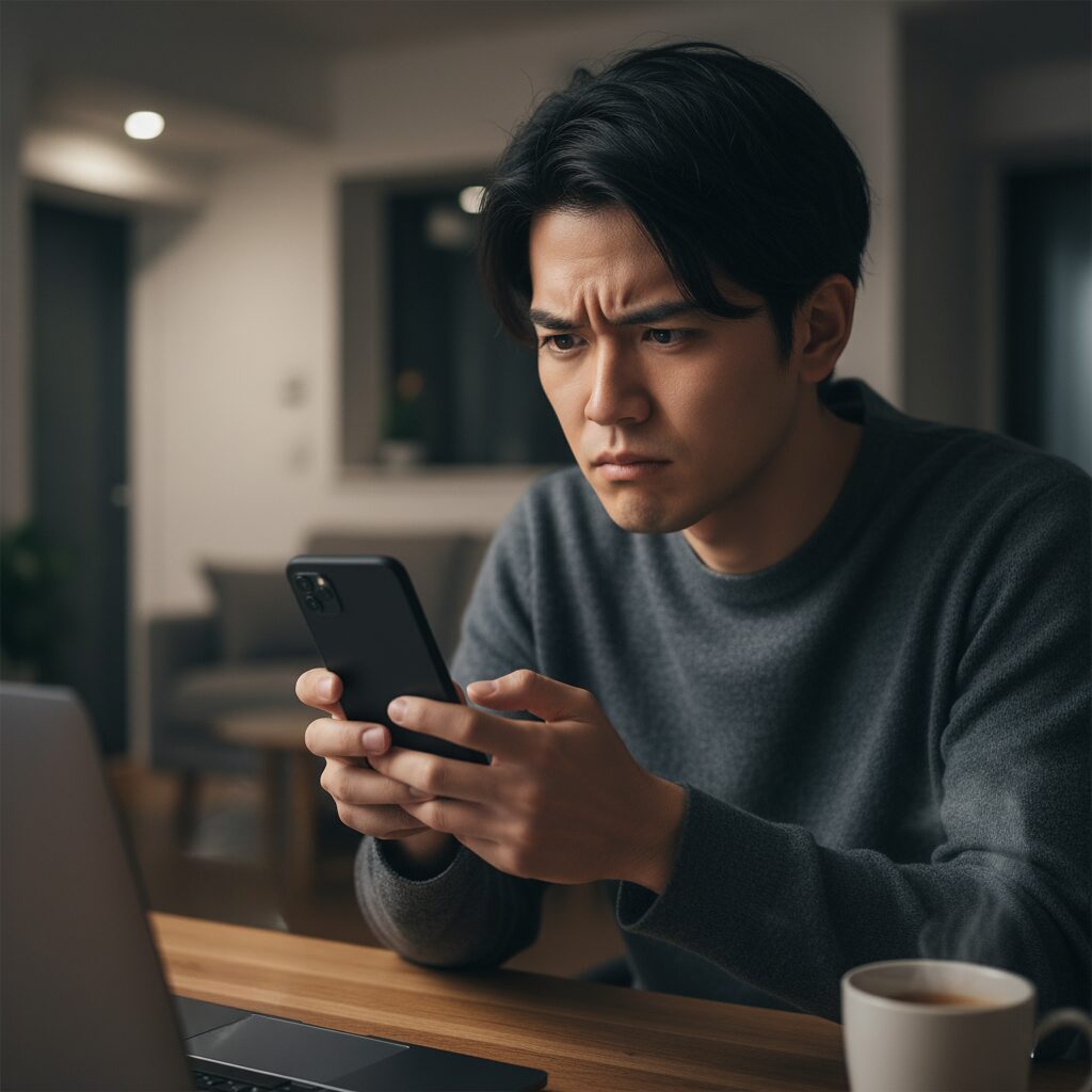 筆者作成イメージ:会う前に見抜く!要注意プロフィールの特徴