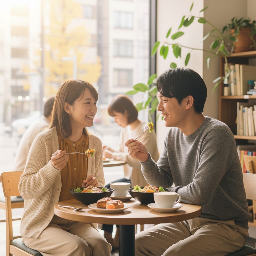 筆者作成イメージ:会って何ヶ月で付き合う?平均は1〜3ヶ月
