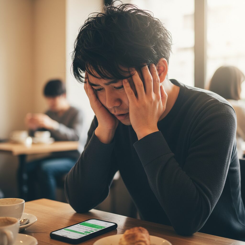 筆者作成イメージ:絶対に避けたいNGメッセージ