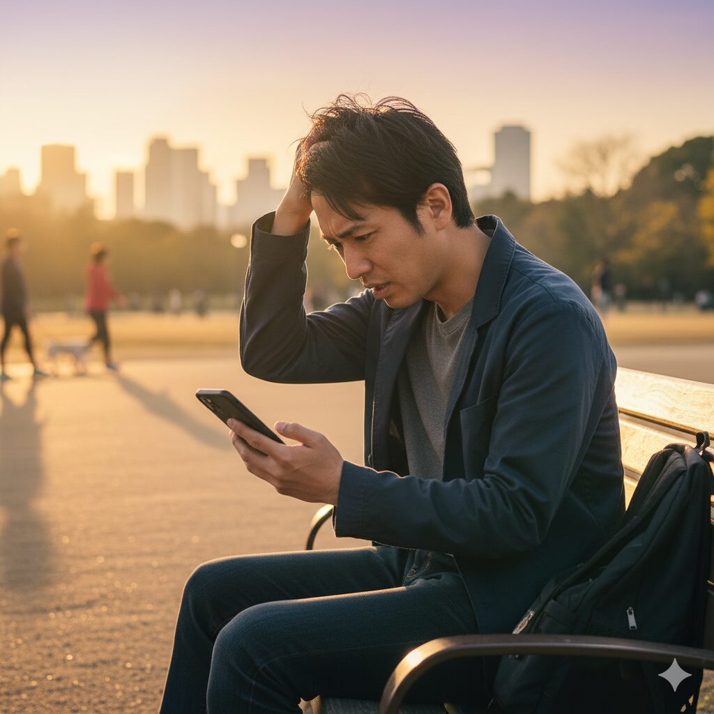 筆者作成イメージ:何日LINE来なかったら脈なしと判断すべき?