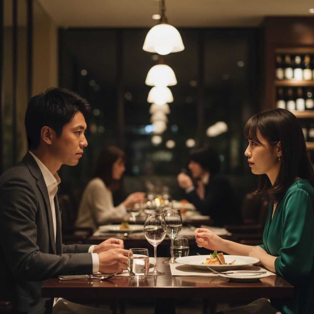 筆者作成イメージ:結婚前提の交際は重いと思われるか
