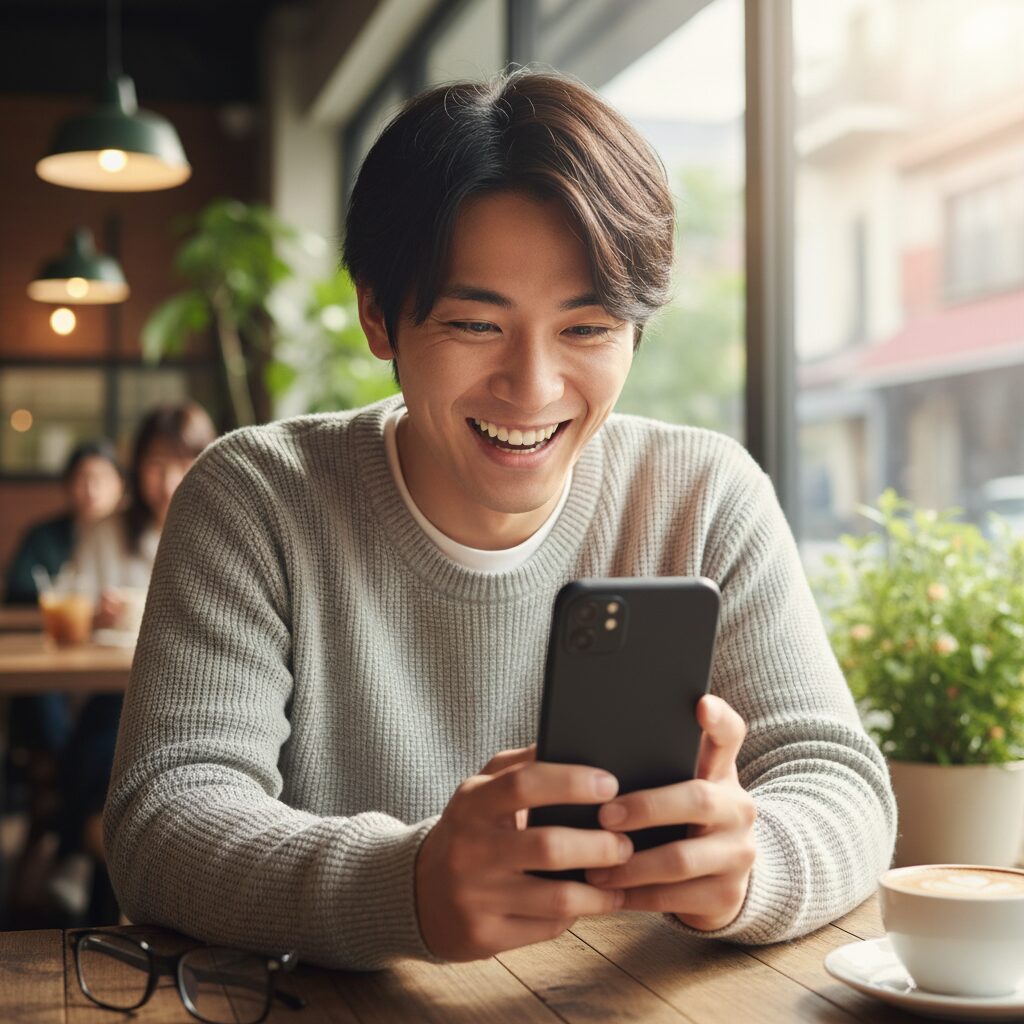 筆者作成イメージ:デート後のLINEで次につなげるコツ
