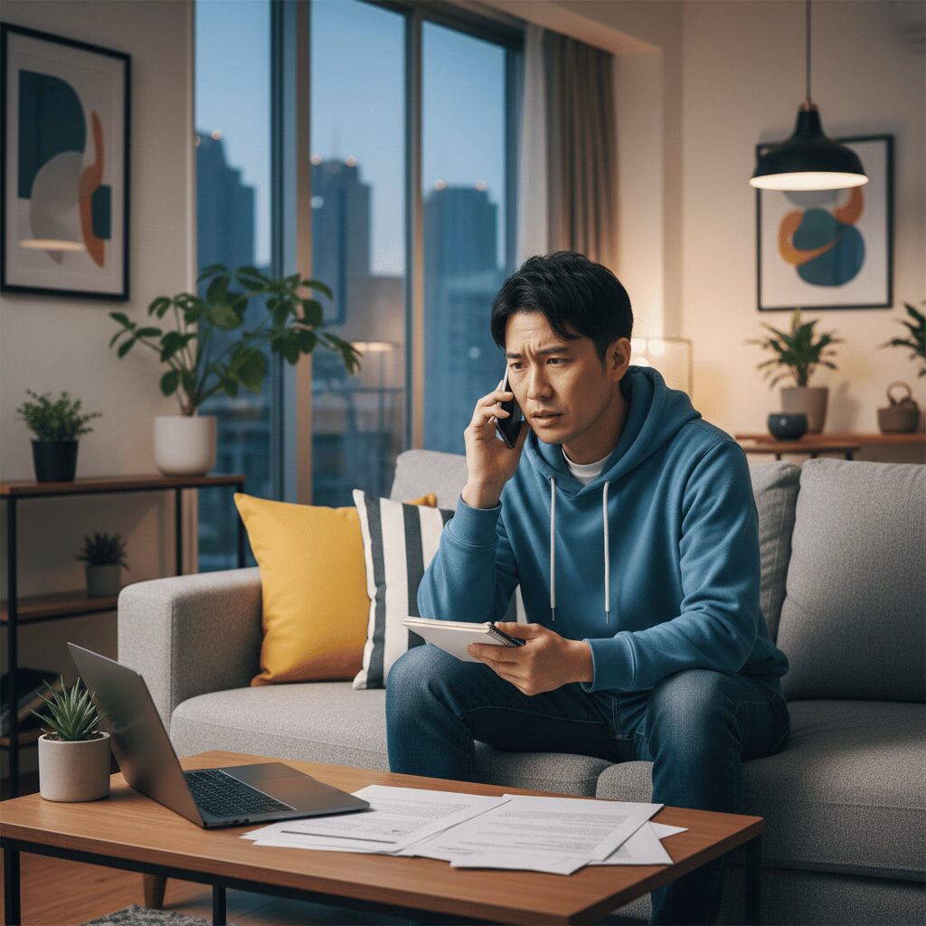 筆者作成イメージ：トラブル時のクーリングオフと対処法