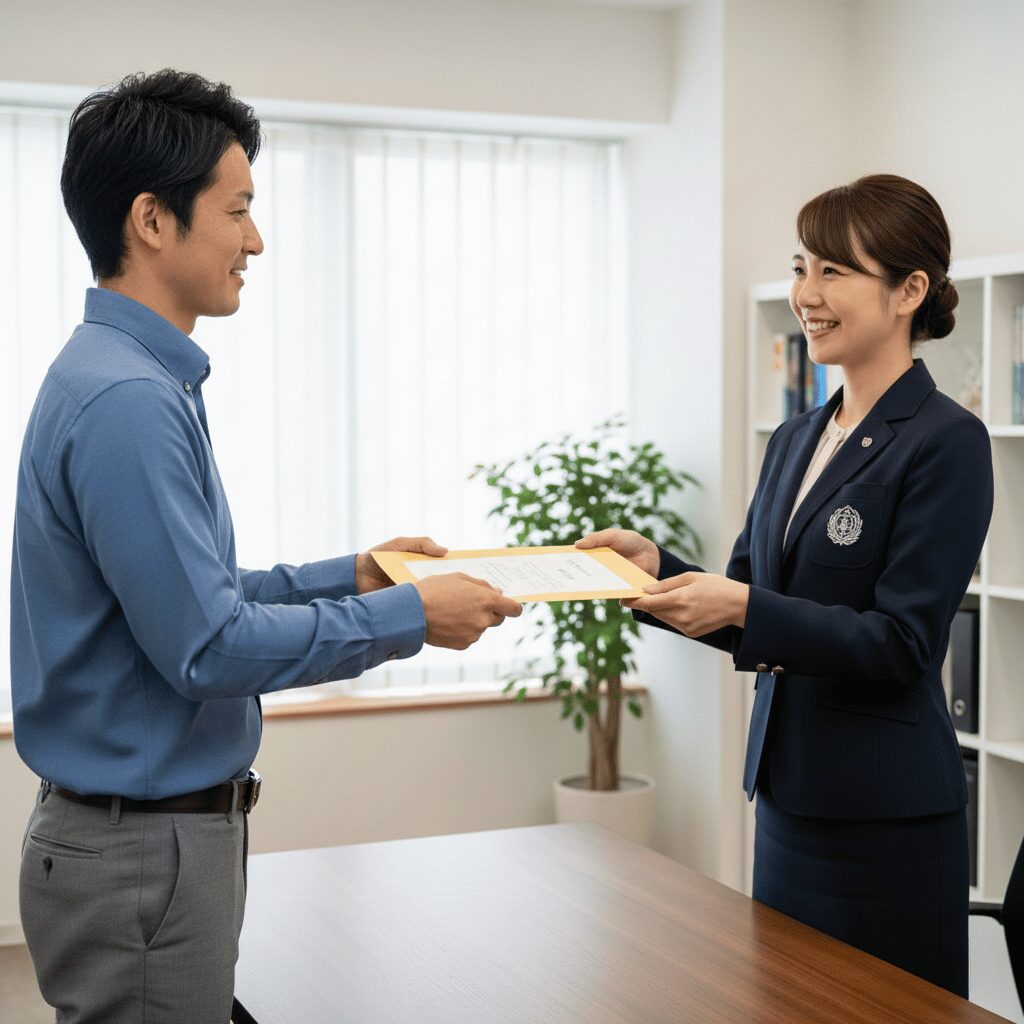 筆者作成イメージ：独身証明書の提出で見抜く既婚者や詐欺師