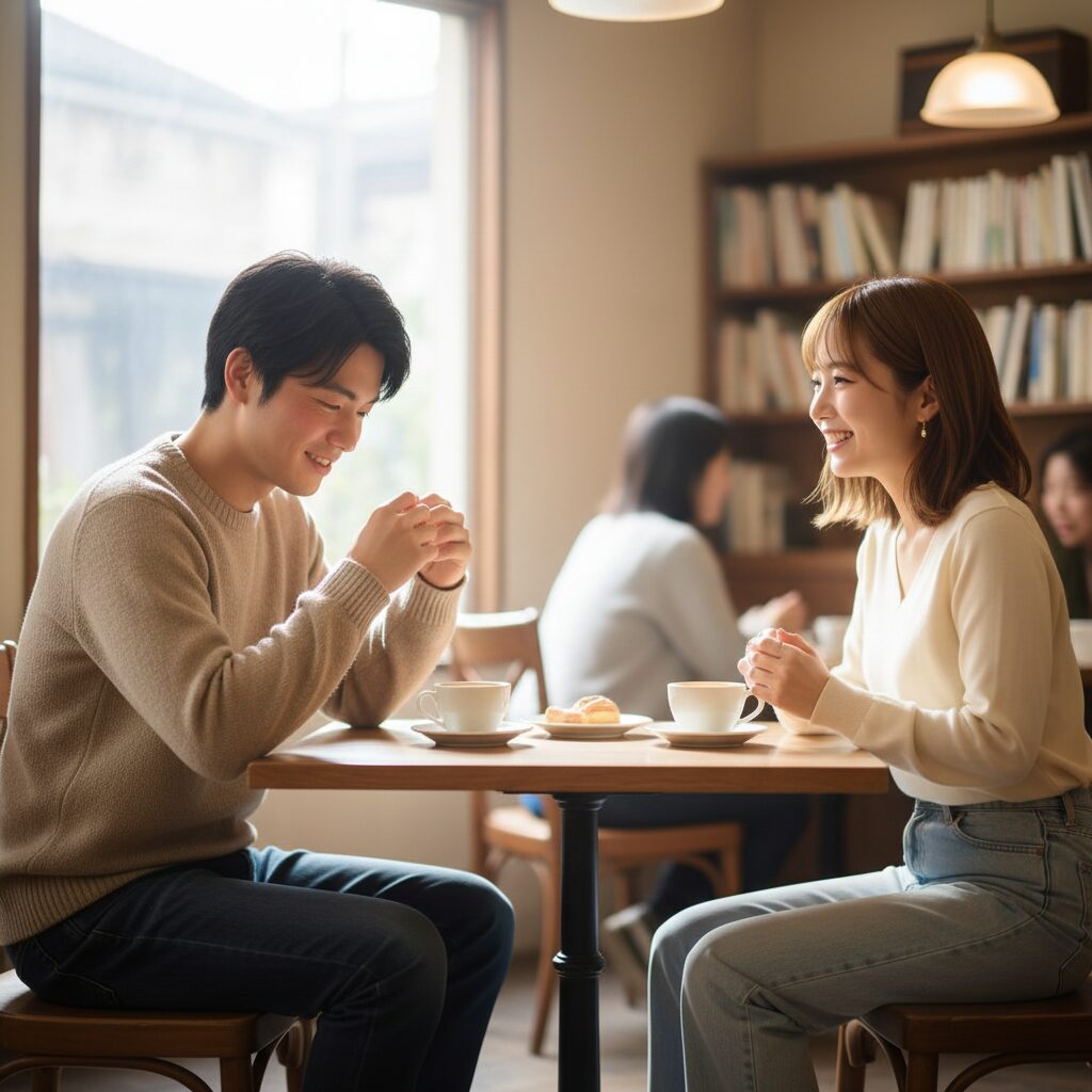 筆者作成イメージ：恋愛経験不足が武器になる理由