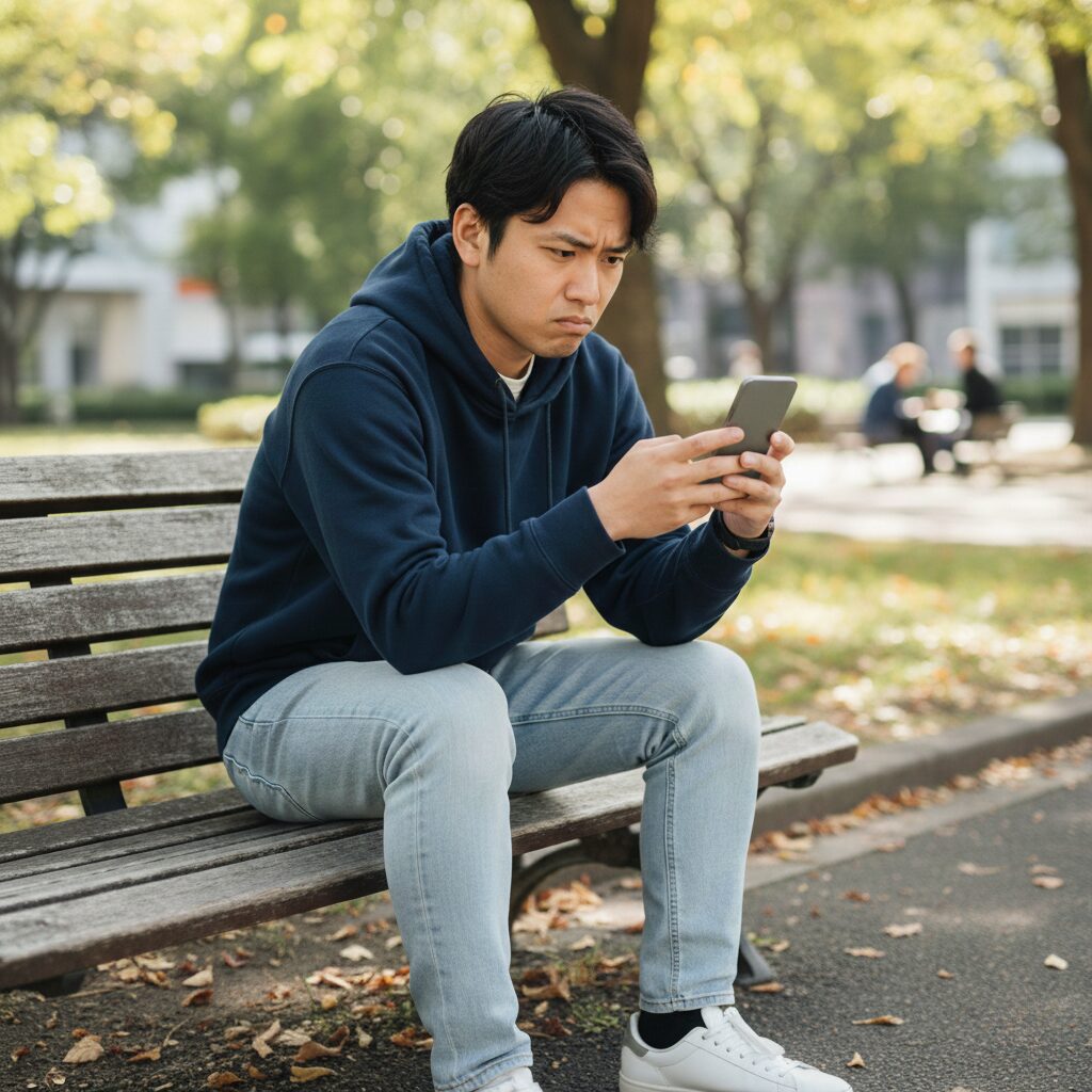 筆者作成イメージ：マッチングアプリでのメッセージ疲れと限界