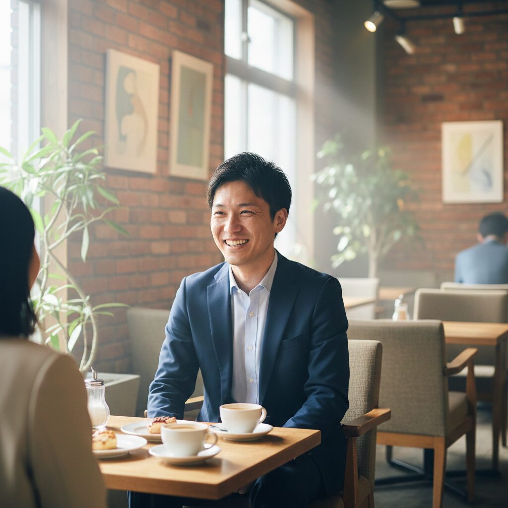 筆者作成イメージ：32歳独身男性の焦りは行動で解決できる