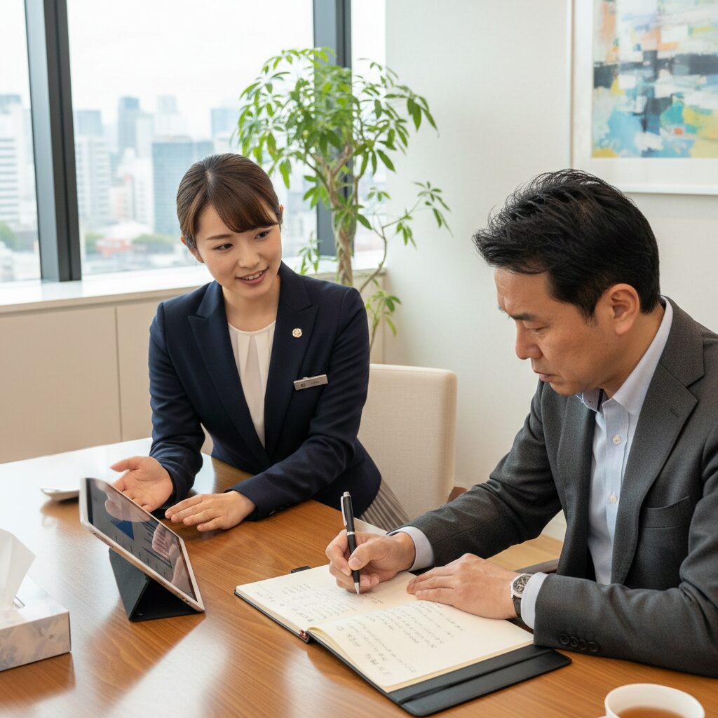 筆者作成イメージ:ツヴァイの店舗で成婚退会を目指す具体的な流れ