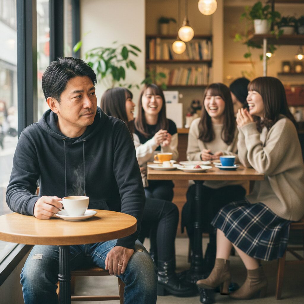 筆者作成イメージ：40代の再婚は厳しいという現実と男性の心理