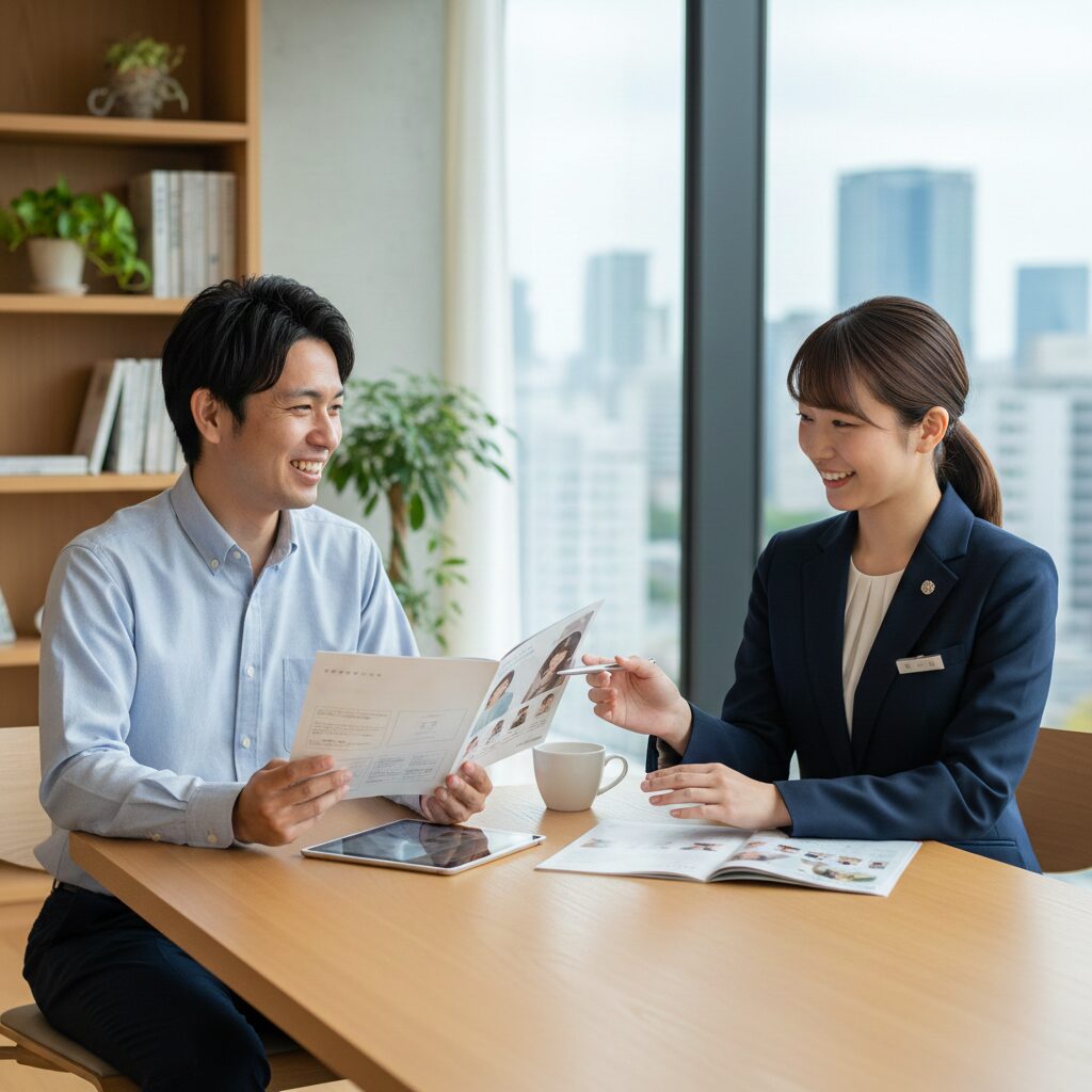 筆者作成イメージ：30代前半のうちに無料相談へ行く