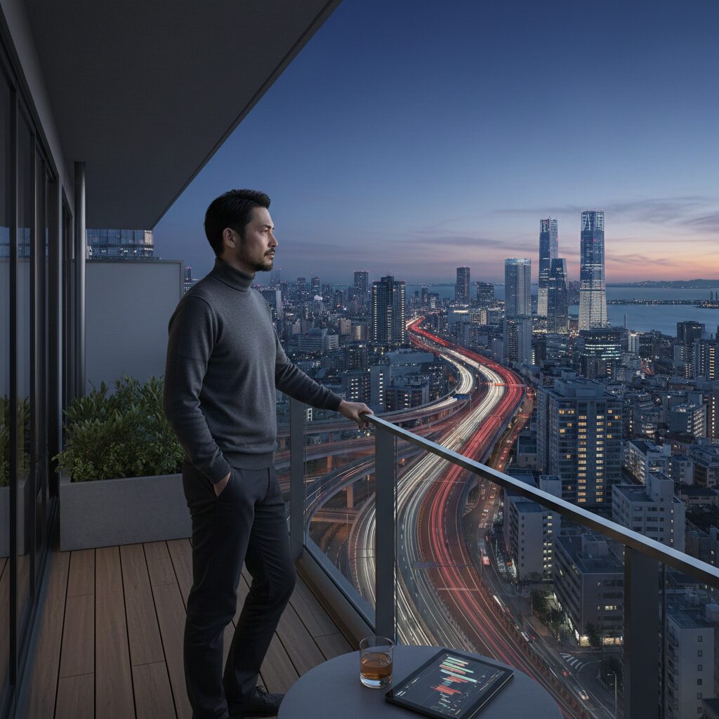 筆者作成イメージ：40代でのマンション購入リスクと判断