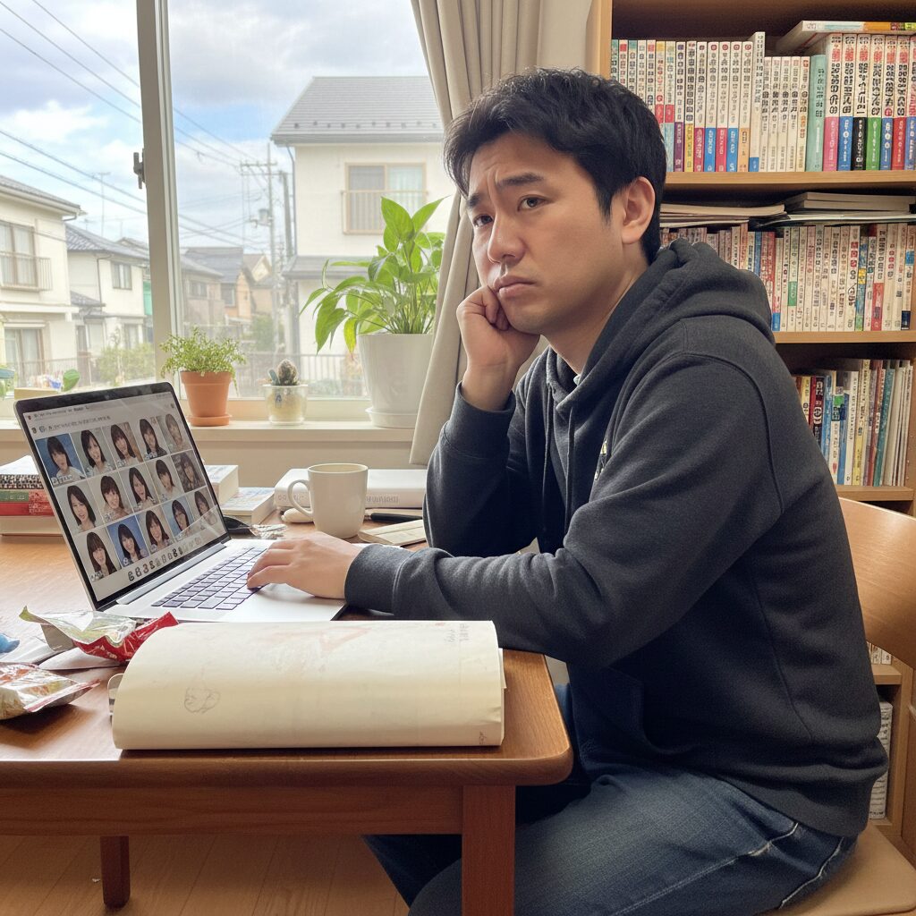 筆者作成イメージ:婚活市場で30代後半が直面する現実